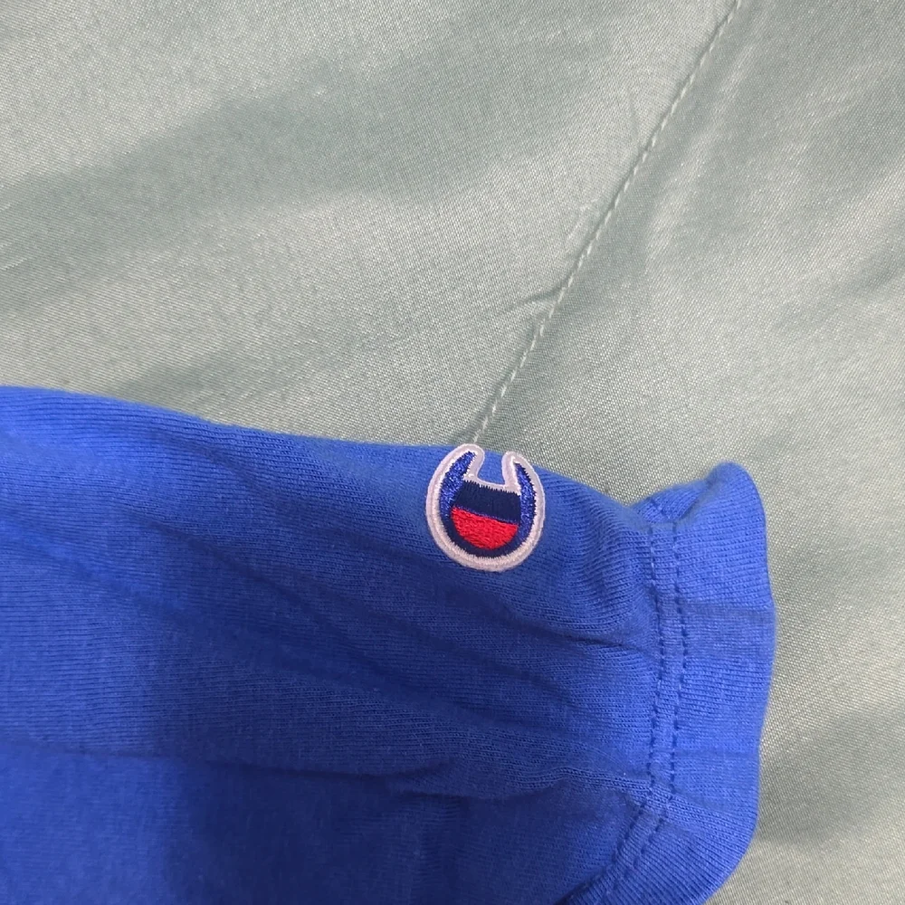 Champion Men    Short Sleeve Logo Tees in Black & Blue - Picture 5 of 6